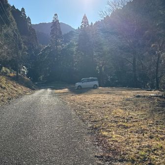 駐車場🅿️   到着