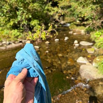 ここで汗を拭き拭き