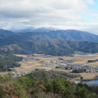 伊吹山が見えます