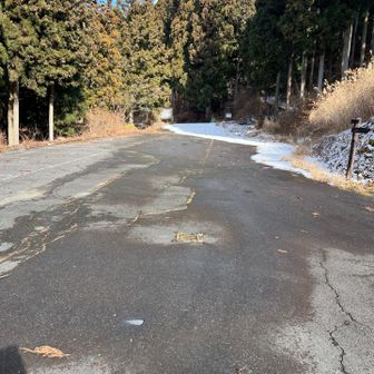 無事下山👍駐車場の雪は溶けてました😊