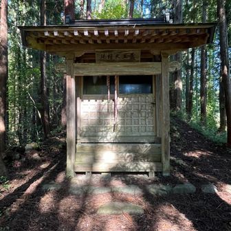 蔵王堂に到着
中は暗くて見えなかった
