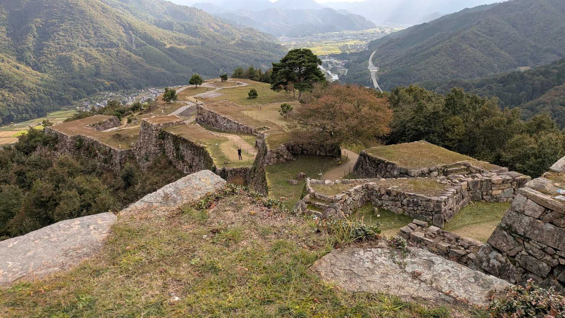 竹田城跡入口-竹田城山 往復コースの写真