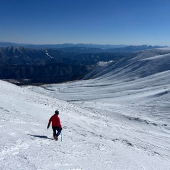 下山は自由に降りる🤣