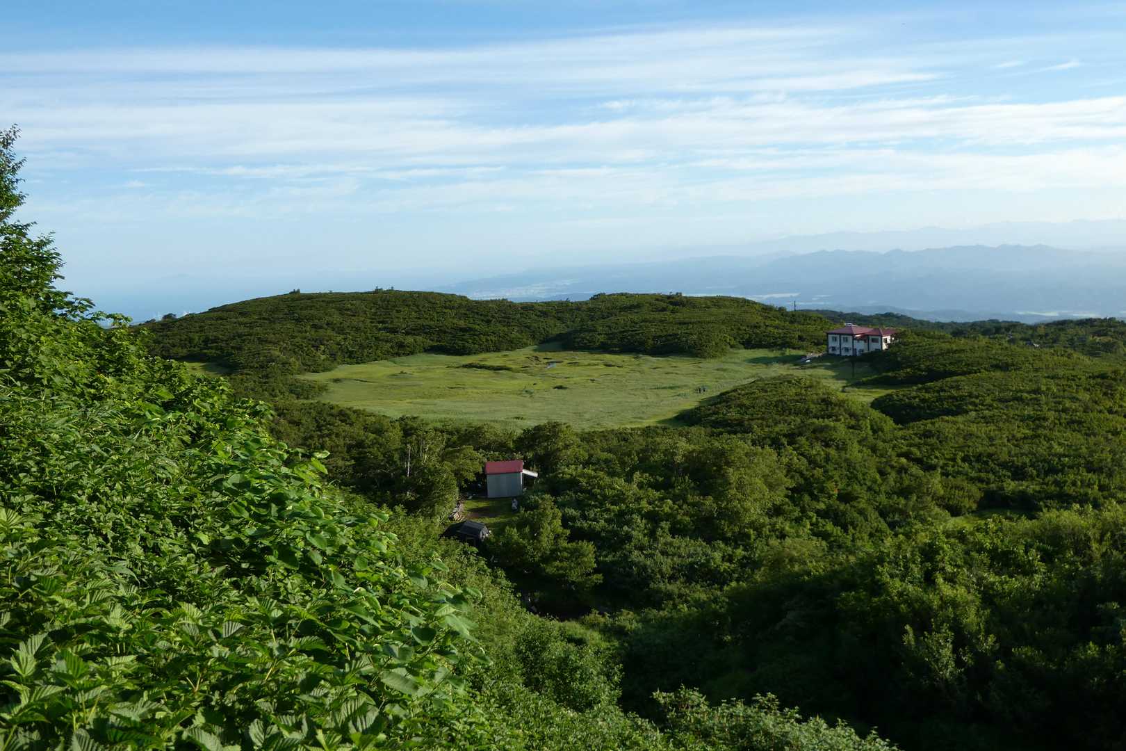 無風なので、すでに汗だく。