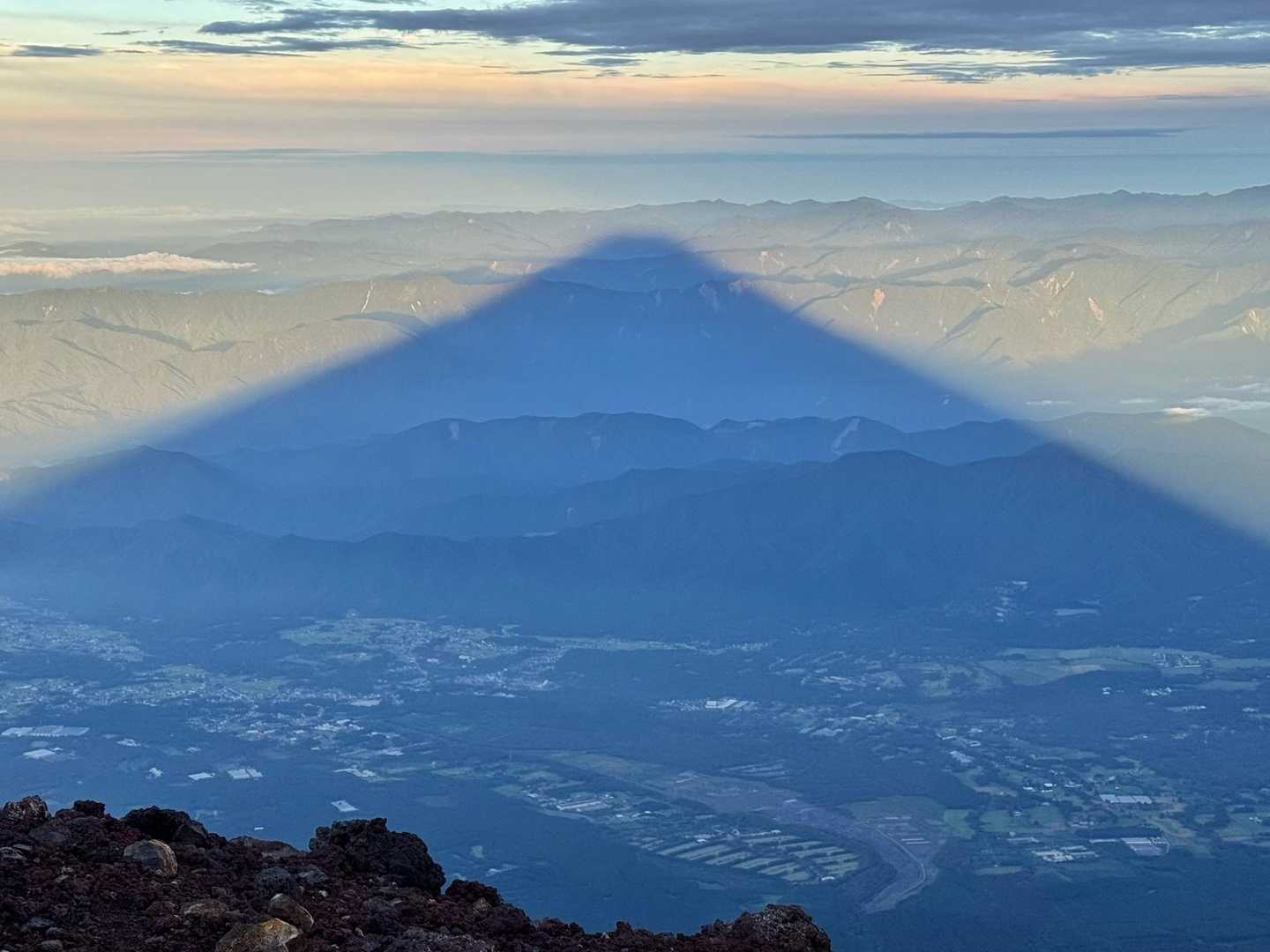 富士宮口五合目-宝永山-富士山-富士山 縦走コースの写真