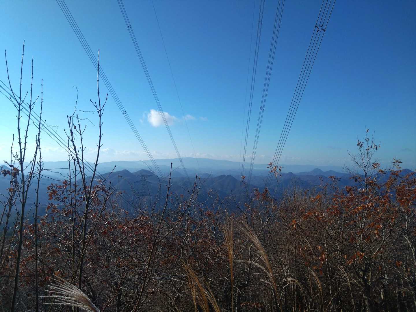 六甲山方面。