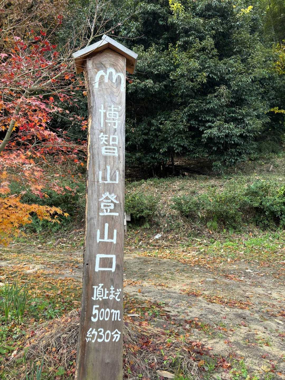 二つ目の山は
博智山