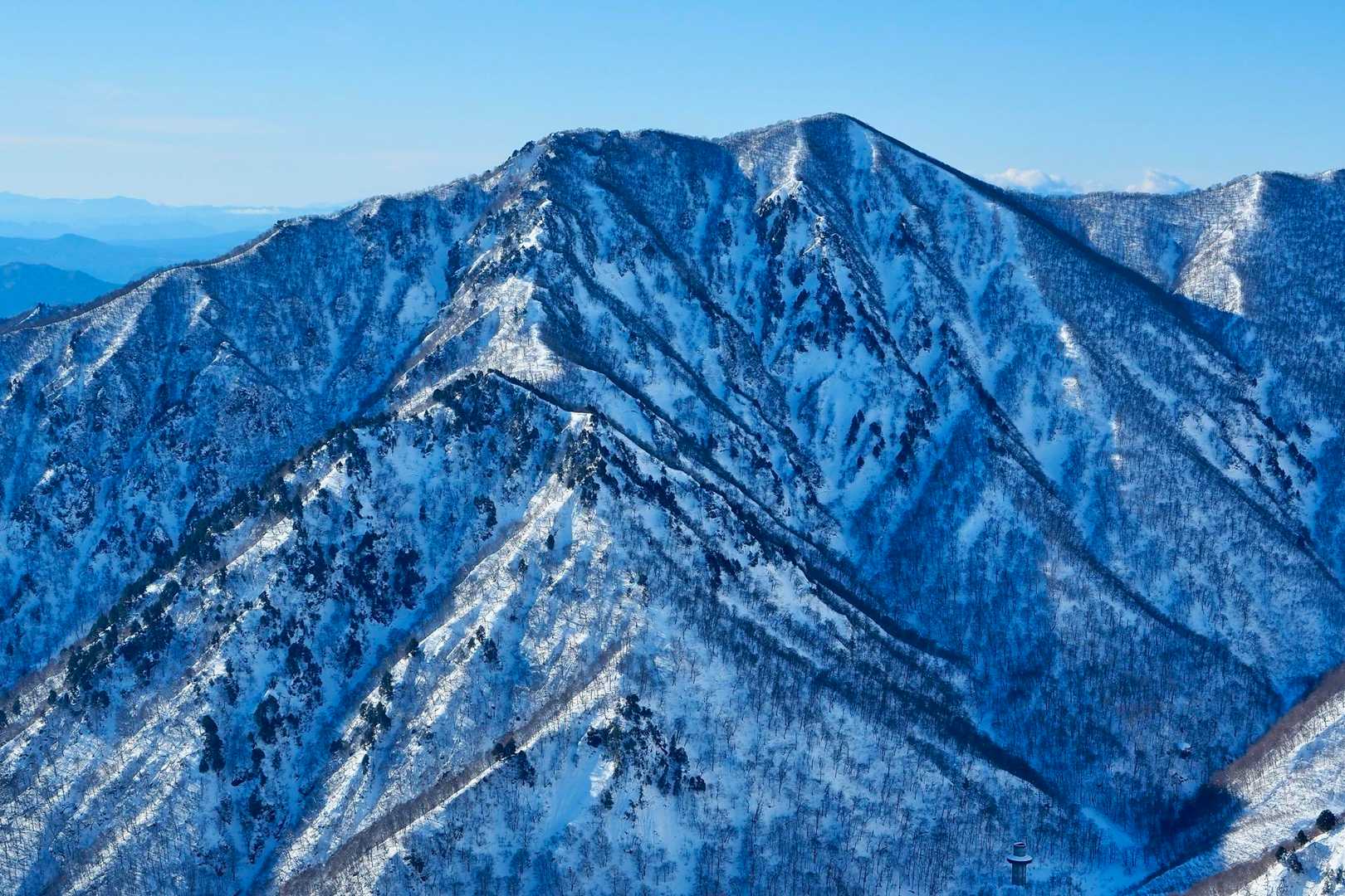 熊穴沢ノ頭-天狗の留まり場-谷川岳-登山入口 縦走コースの写真