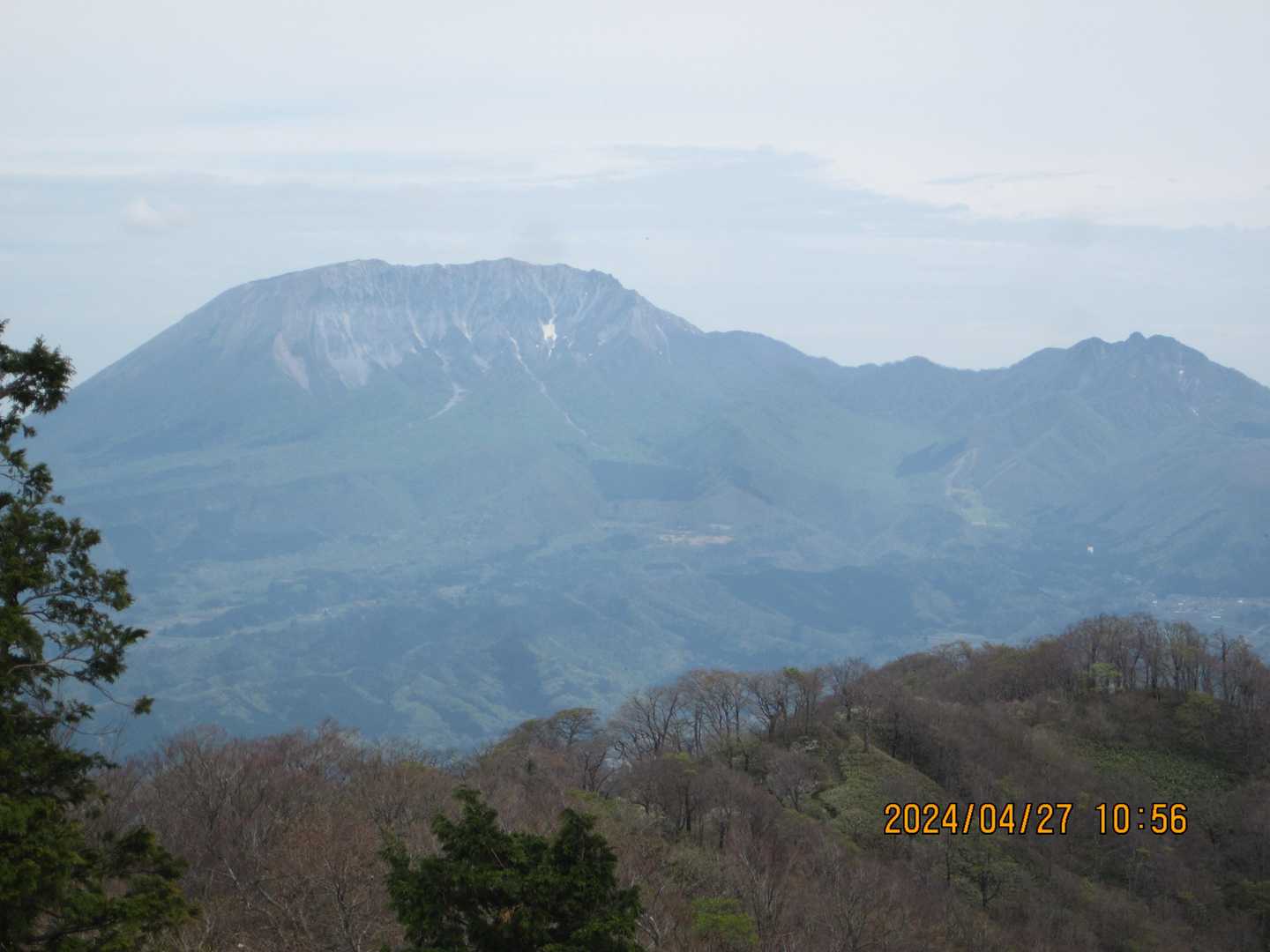 大山が見えます