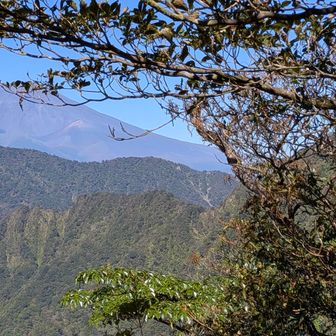 振り返富士山確認