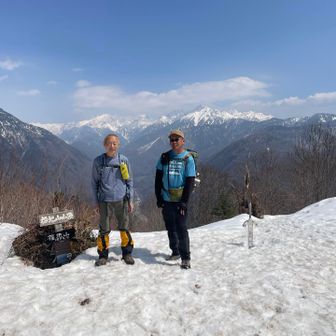 撮ってもらいました
今日は焼岳T