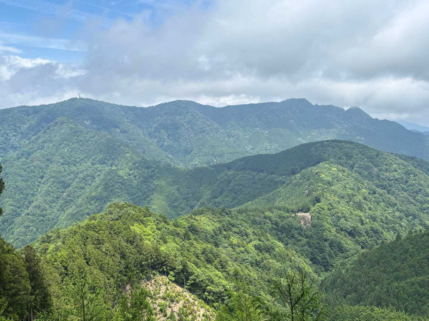 『玉置山』から『宝冠の森』