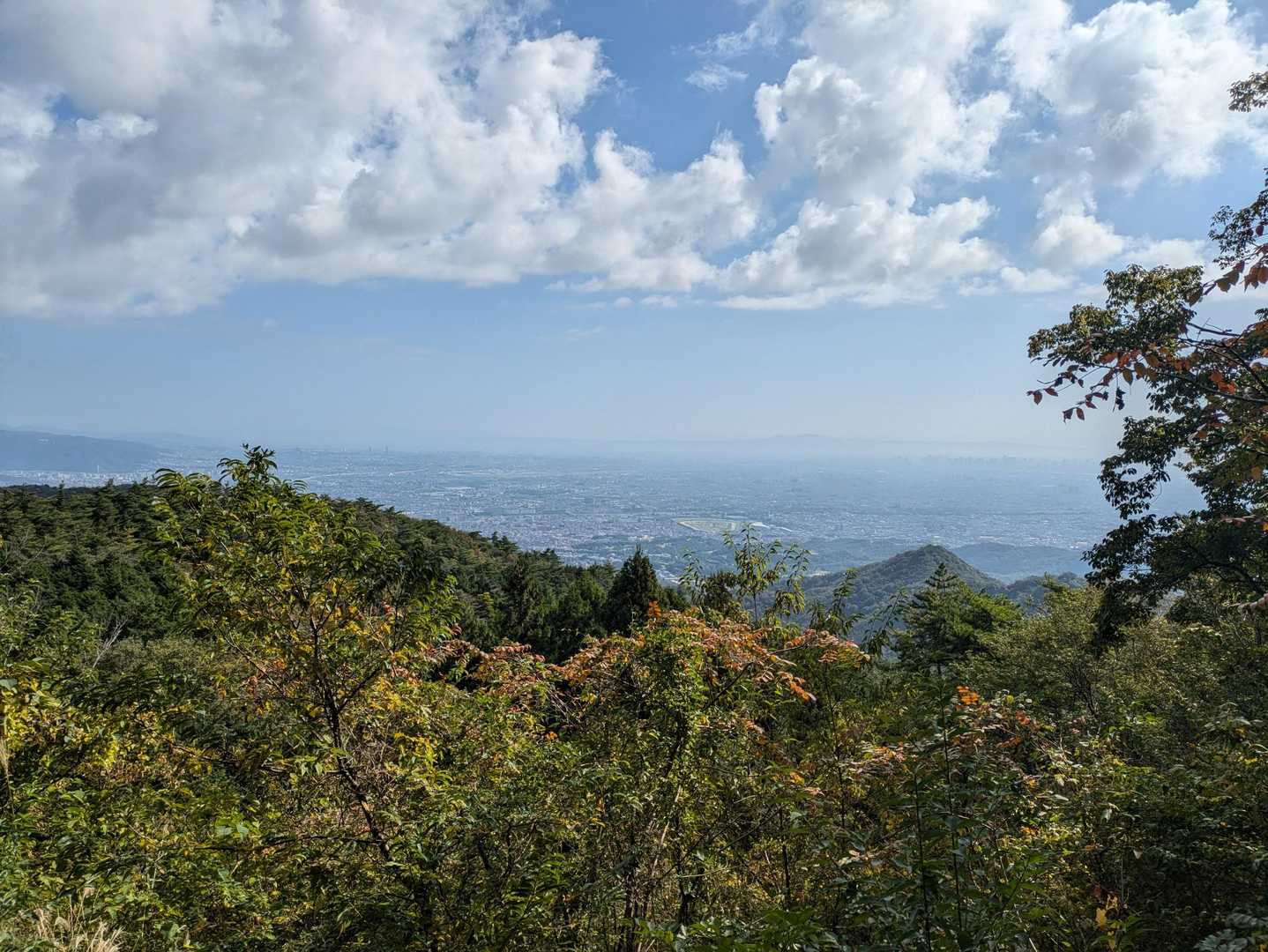 芦屋川駅-雨ヶ峠-六甲山-六甲越-水無山-船坂峠-大谷乗越 縦走コースの写真