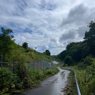青空だが…この後もまた降る☔️
もちろんスライドはnothing！