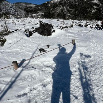 北横岳ヤッホイ。