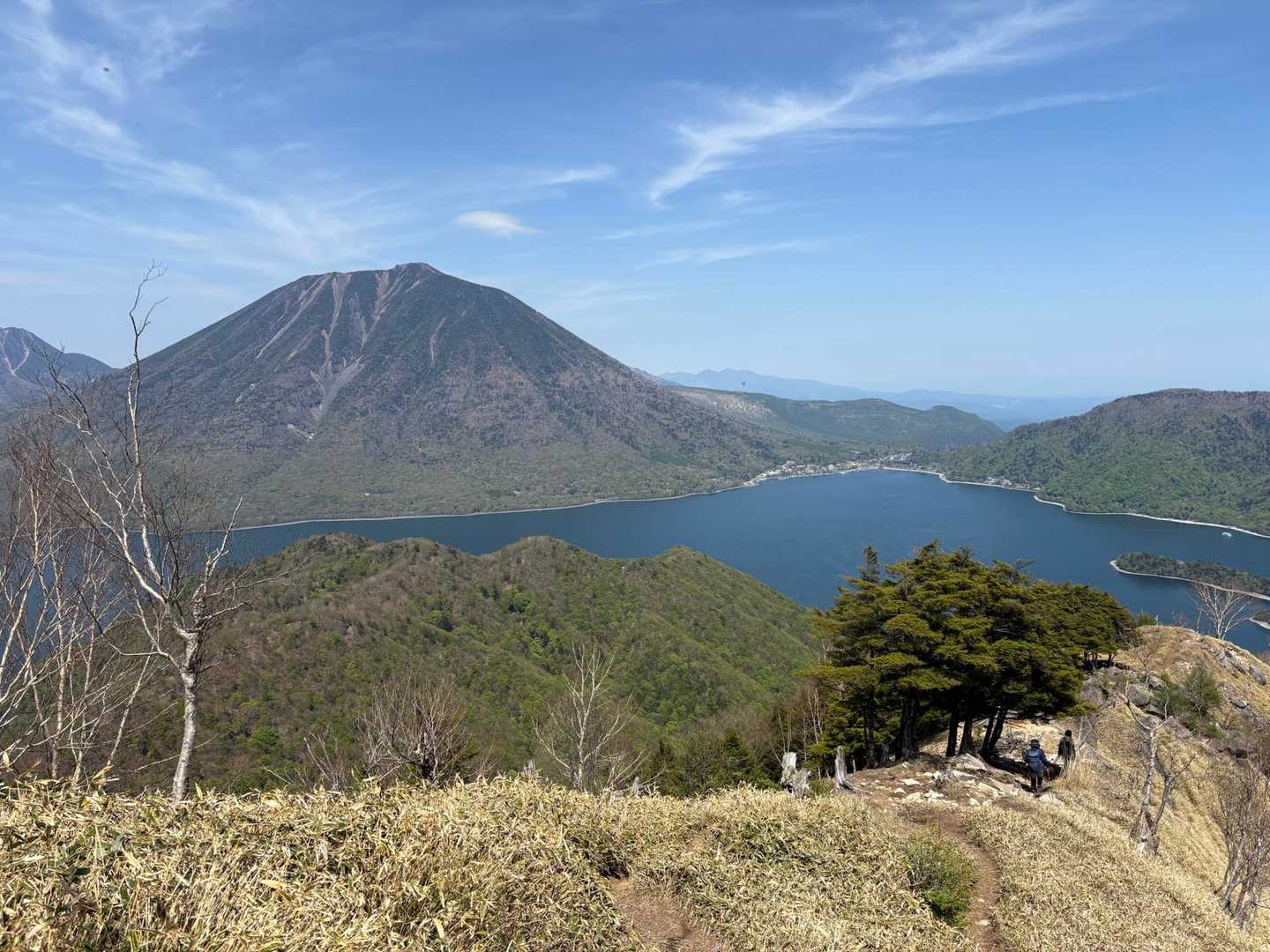 半月山-半月峠-中禅寺山-阿世潟峠-社山 往復コースの写真