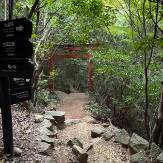 弥山神社へ
今回は行きませんでした