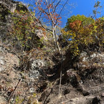 降ってきたところを見上げて
慎重を期す道

※迂回路あり　