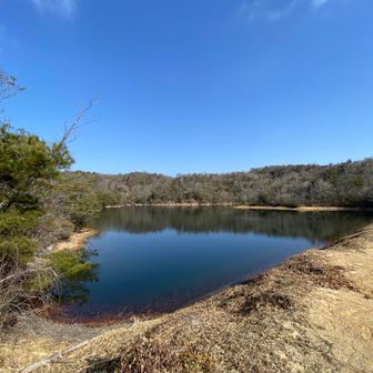 重田池で一休み