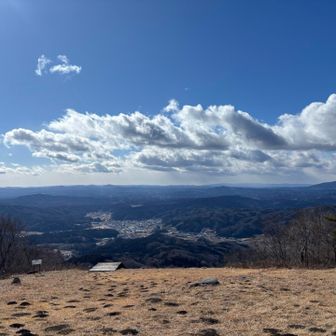 パラグライダーが飛ぶ場所になっているみたい。