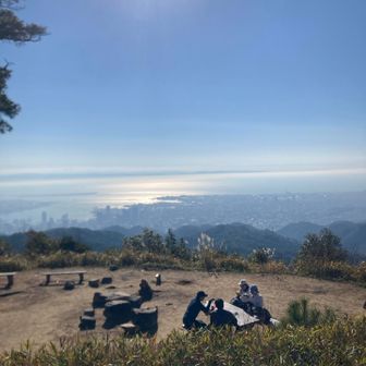 景色が良さすぎて。