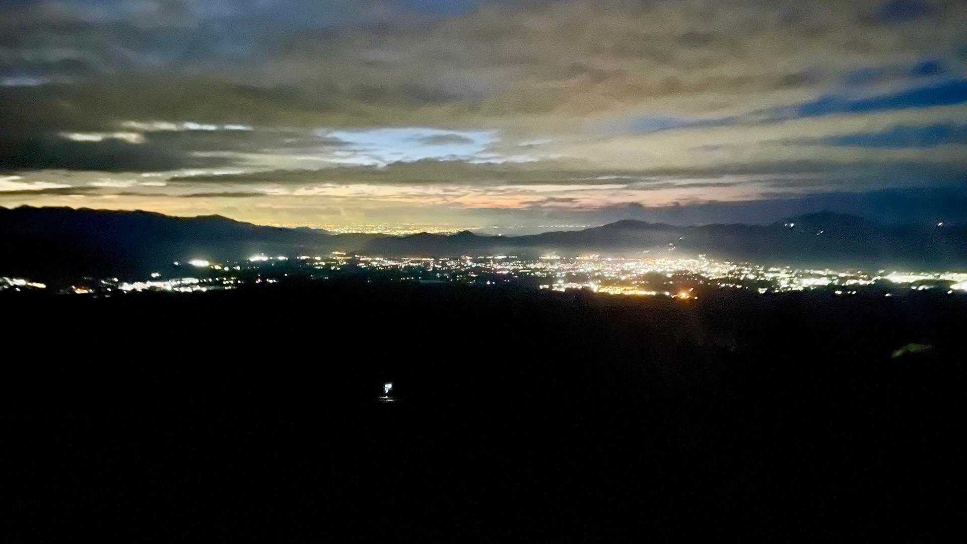 夜明け前の夜景🌃