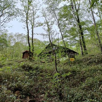 庚申山荘 デポさせてもらってありがとう