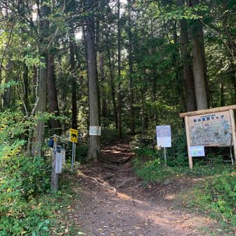 空木岳登山口。無事下山。