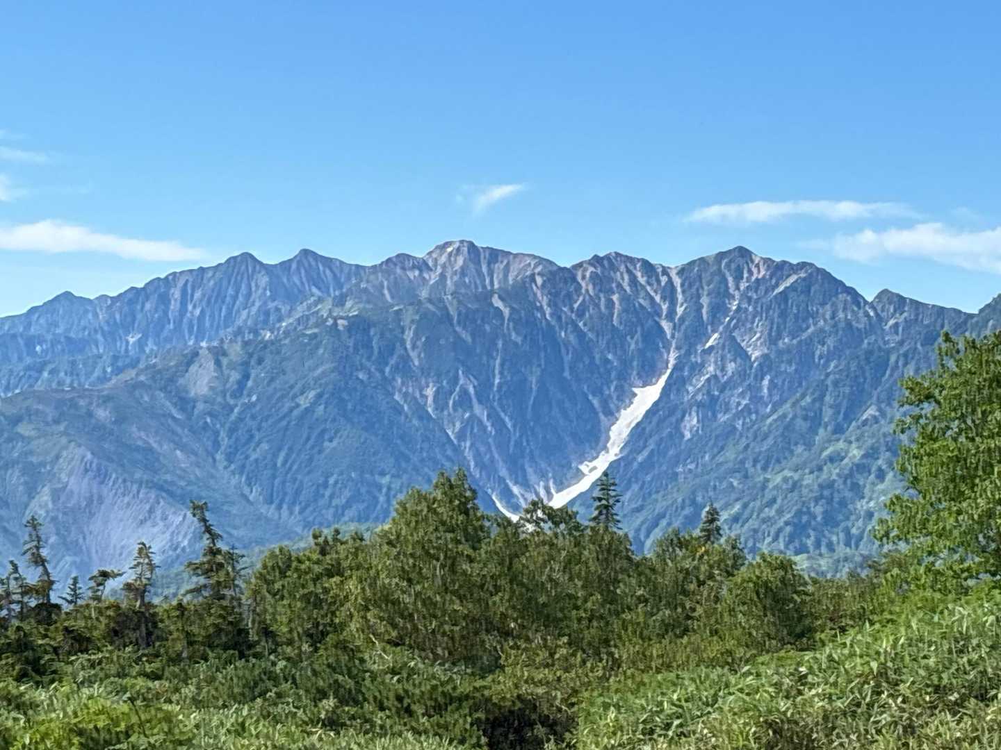 栂池自然園の登山口-乗鞍岳-蓮華温泉登山口 縦走コースの写真