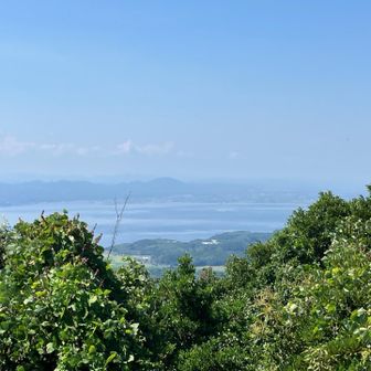 出雲方面も見晴らしよく