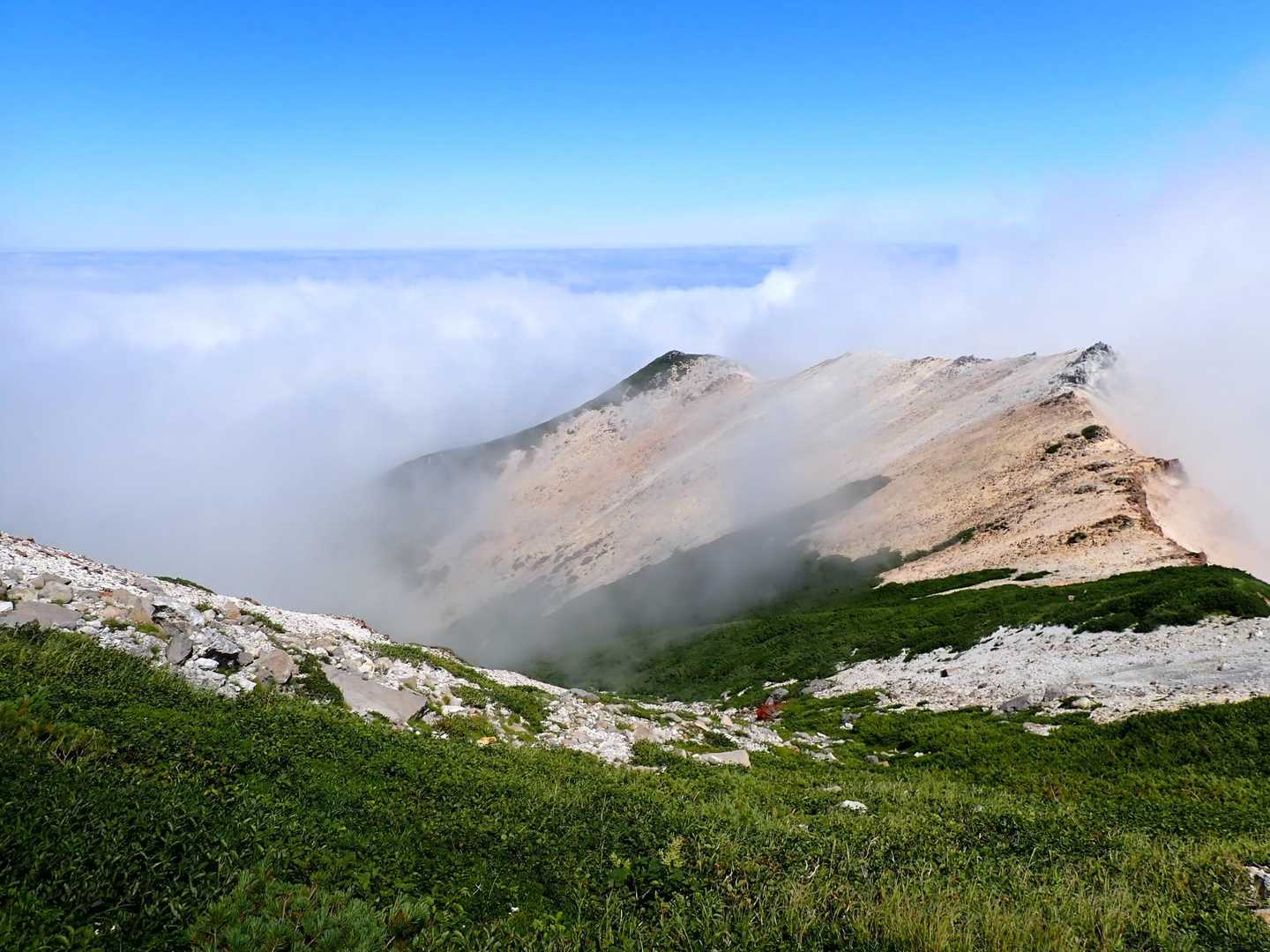 硫黄山登山口-硫黄山 往復コースの写真