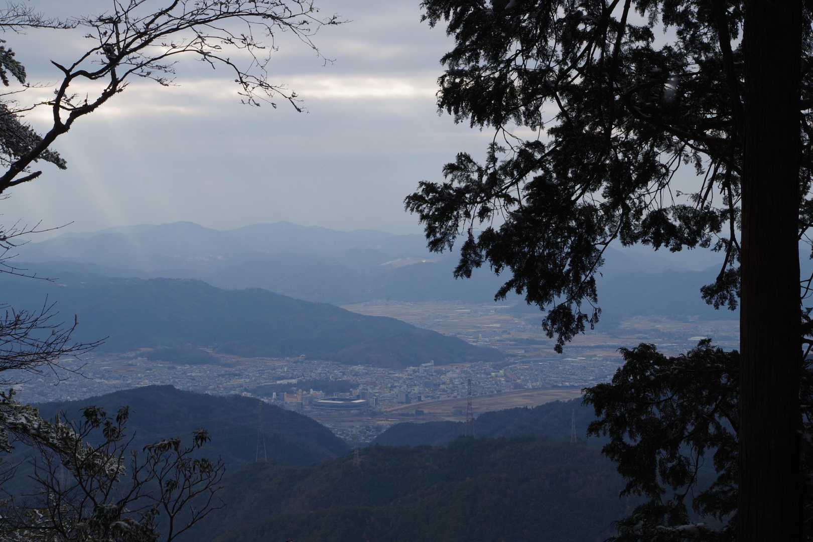 荒神峠-愛宕山-清滝バス停 縦走コースの写真
