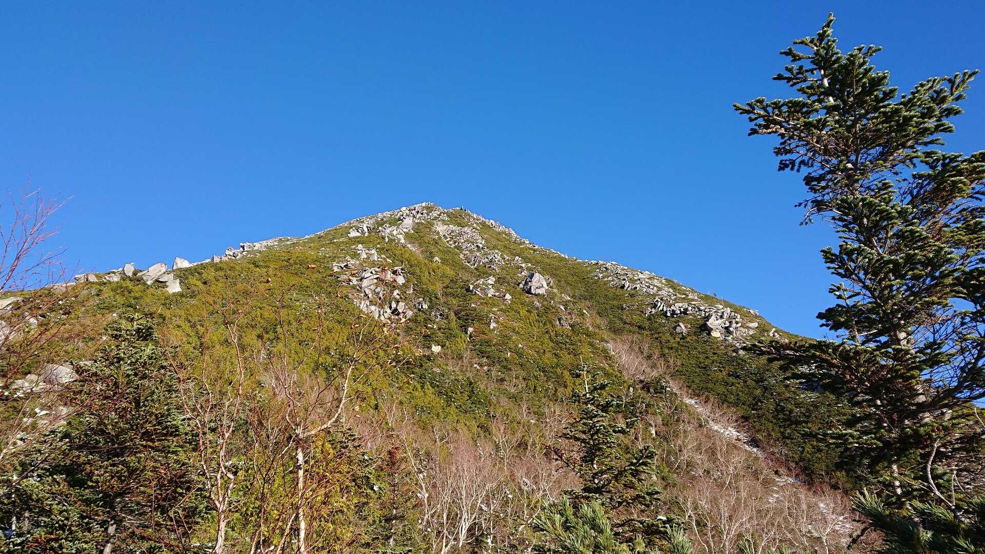 前常念岳の写真