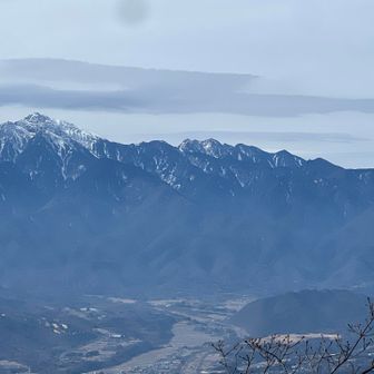 ←甲斐駒　鋸岳→