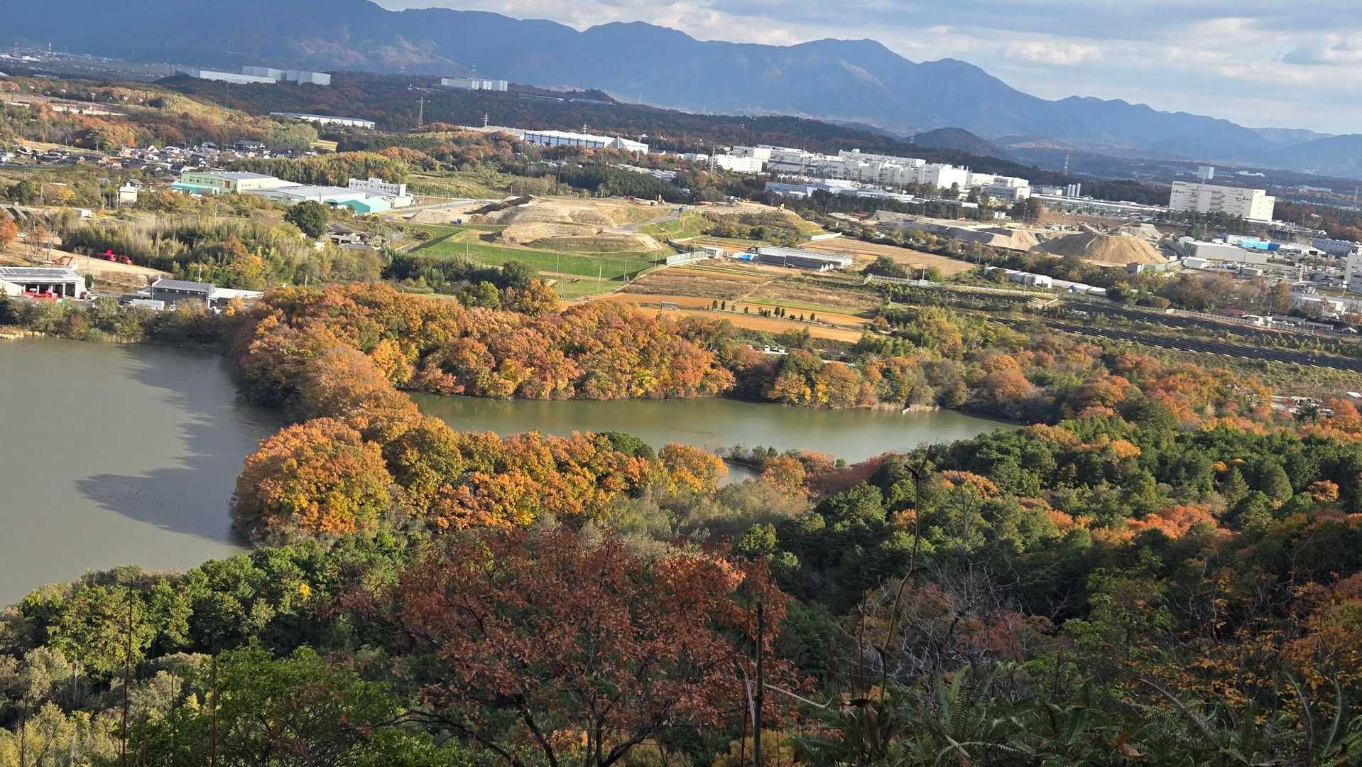 布施山 往復コースの写真
