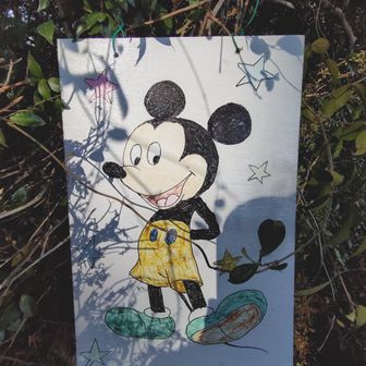 城山のミッキー🐭