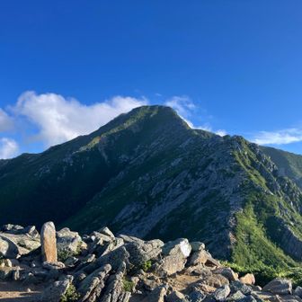 常念岳。
