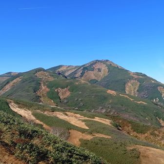 見納め。ありがとう飯豊山！