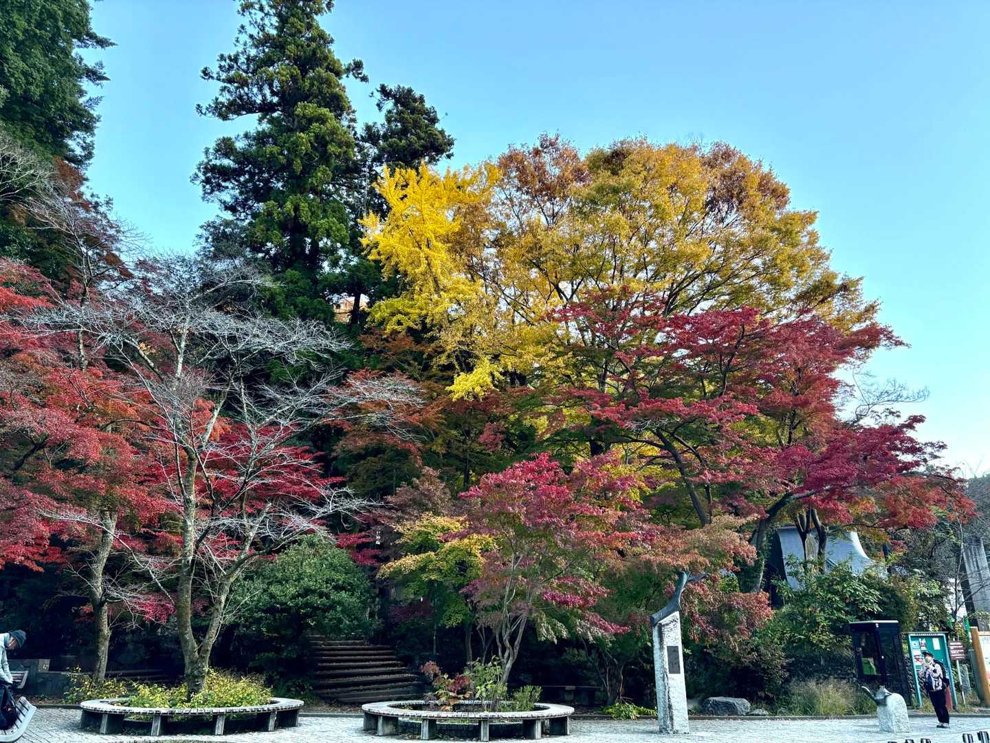 おはようございます🌞
まだ薄暗く、流石に人もまばらです