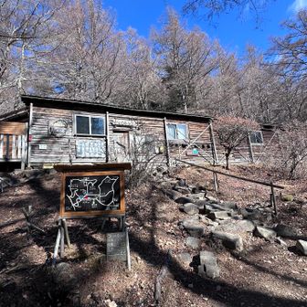 富士見平小屋
ここでも標高1800ｍあるらしい