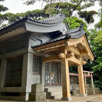 姫島神社の脇から
TOZAN開始。