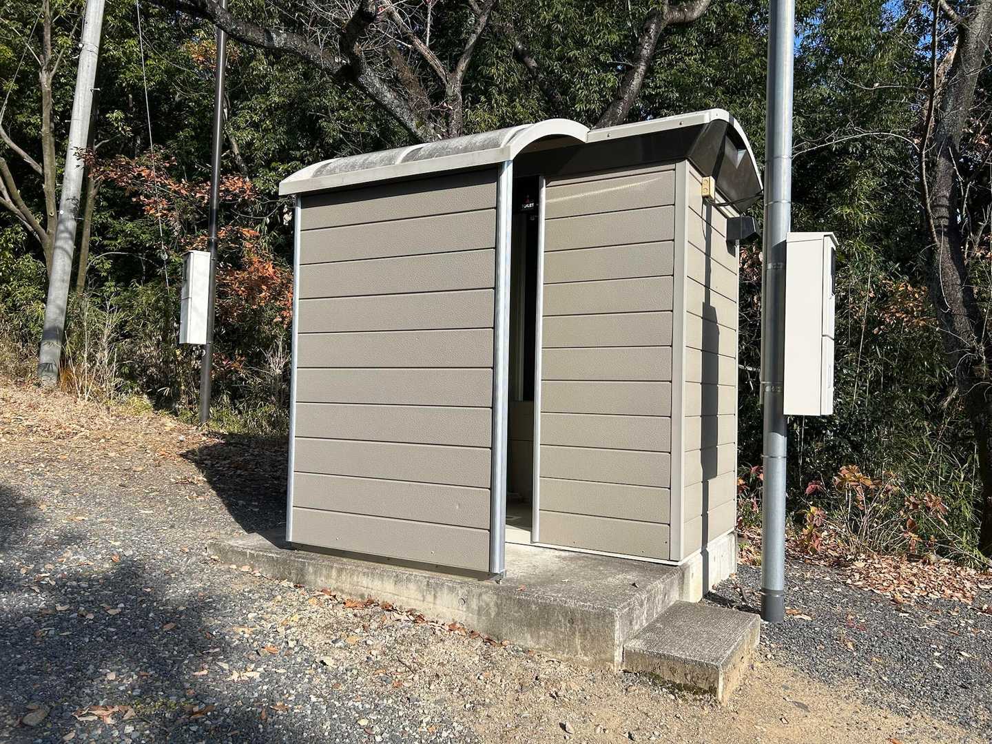 きれいな 🚻ありました