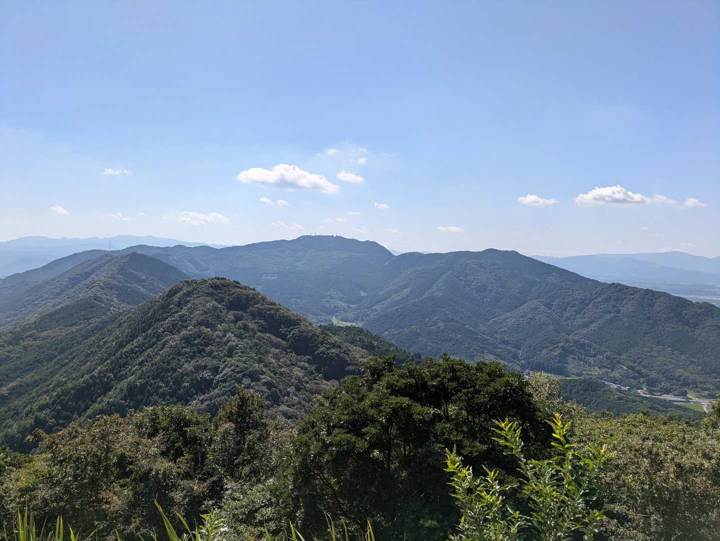 山頂から