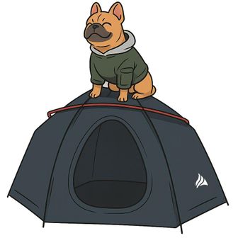 ロコ(登山、キャンプのアウトドア犬)