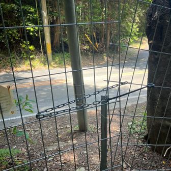 五井山・宮路山・御堂山 柵はこんな感じです。
しっかり留めてましょう