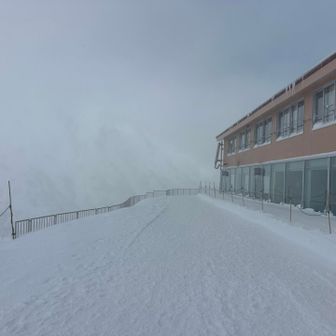 寒すぎて誰も外にはいません