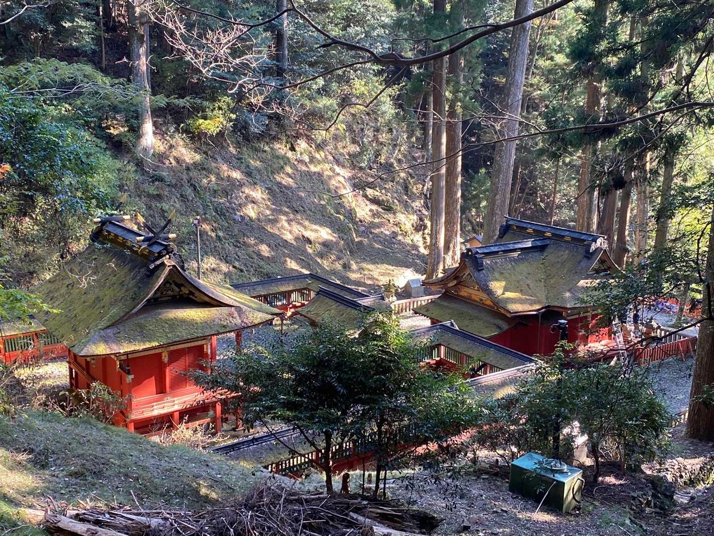 鳳来山東照宮⛩が見えてきました👀