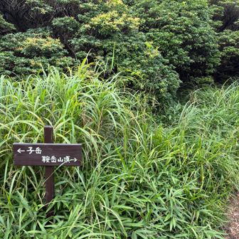最後の子岳へ