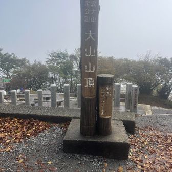 山頂は真っ白だ
雲海が見れるかと思ったのに
あれは一瞬だったのか