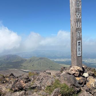 久々の高岳